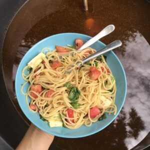 pasta au bain de curcuma la vanupied